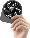 Load image into Gallery viewer, Mini Portable Fan, Small Enough to Hold USB Desk Fan, 4 Speeds Quiet Rechargeable [11H Max Cooling Time], 180° Adjustable Battery Powered Personal for Travel, Office, Gifts for Women