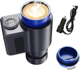 Load image into Gallery viewer, 2 in 1 Car Heating Cooling Cup Car Heated Mug,12V 36W Smart Portable Electric Heated and Cooled Travel Coffee Cup,Practical Small Cooling and Heating for Milk Water Coffee Beverage(Deep Black)